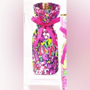 Lily Pulitzer wine tote